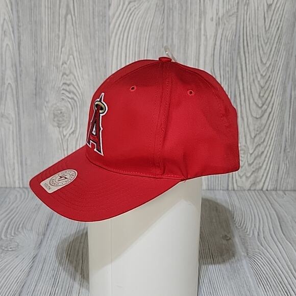 47 Forty Seven MLB Angels Home Rep Cap, Red, Snapback, Sm--Md, Youth - Picture 3 of 9